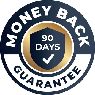 The Memory Flow 90-day money-back guarantee seal