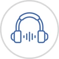 Headphones icon for the 12-minute audio program